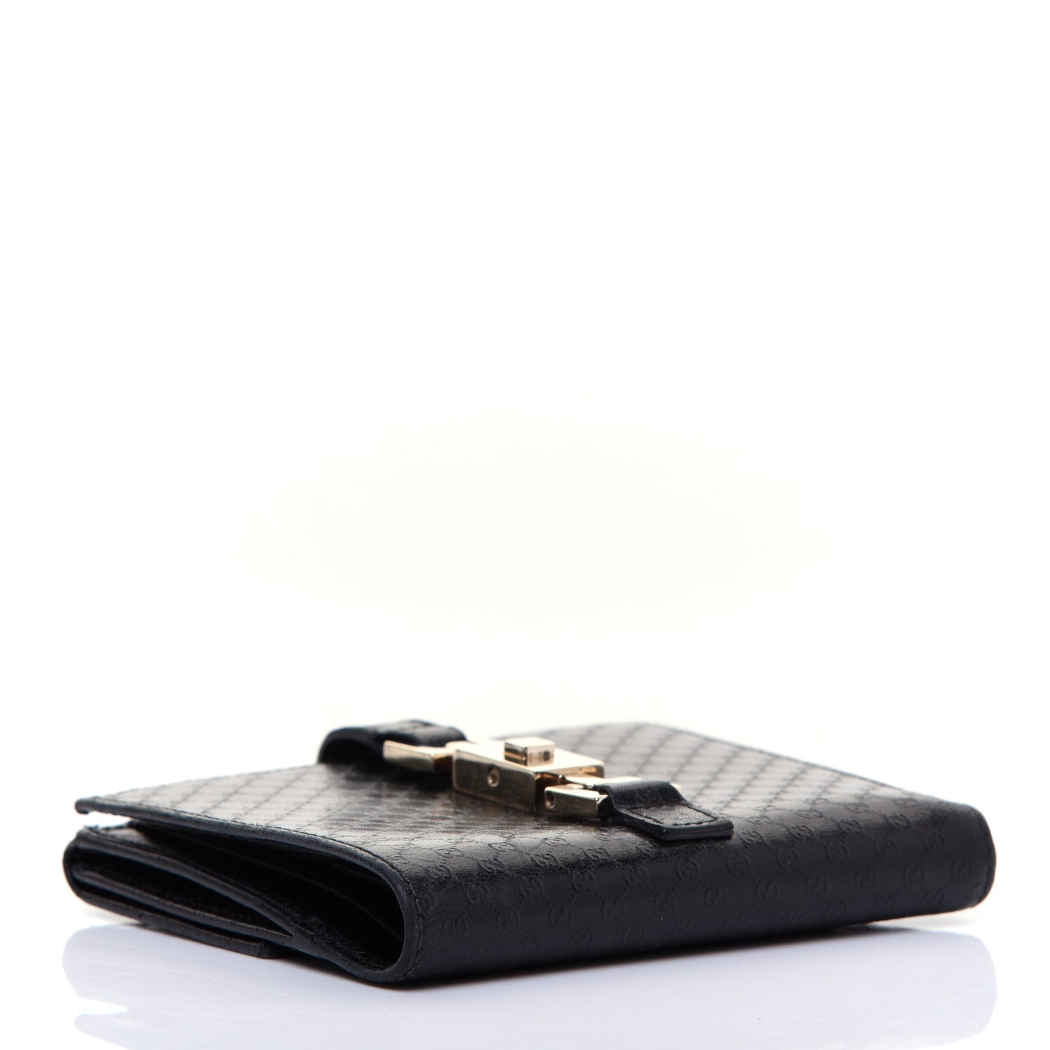 Gucci Microguccissima Compact Wallet Black 4 of 9