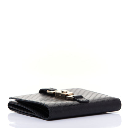 Gucci Microguccissima Compact Wallet Black 4 of 9