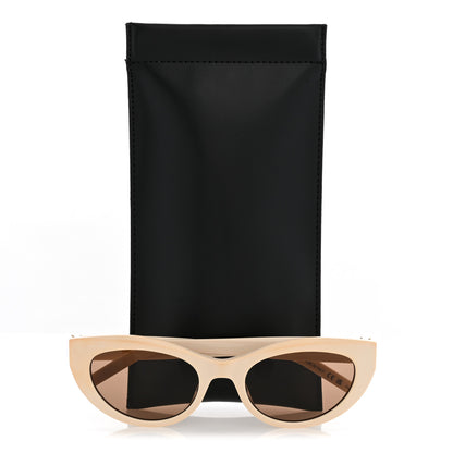 Saint Laurent Cat Eye SL M115 Sunglasses Ivory 9 of 9
