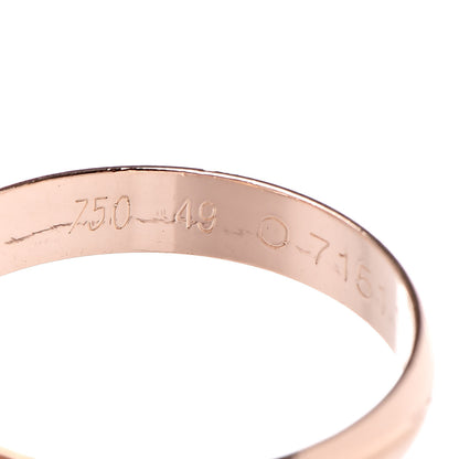 Cartier 18K Pink Yellow White Gold Classic Les Must De Trinity Ring 49 4.75 4 of 5
