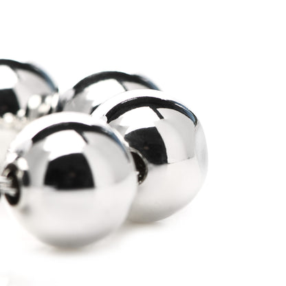 Tiffany Sterling Silver 10mm HardWear Ball Bracelet 5 of 6