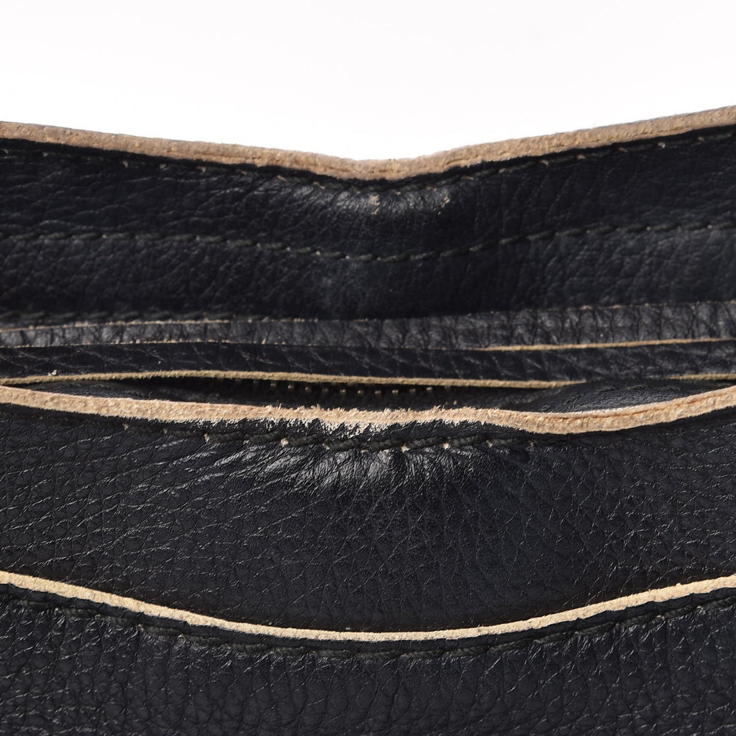 Supple Grained Calfskin Classic Silver Hardware Highlight City Black