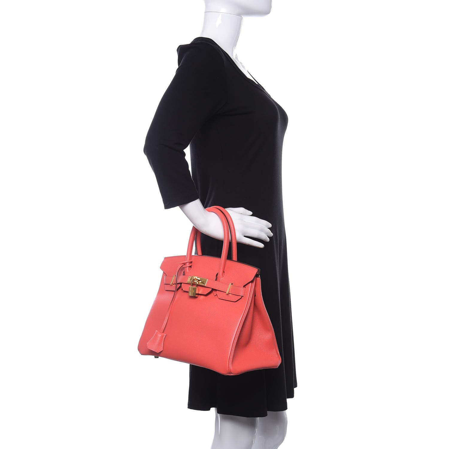 Hermes Epsom Birkin 30 Rose Jaipur 2 of 10