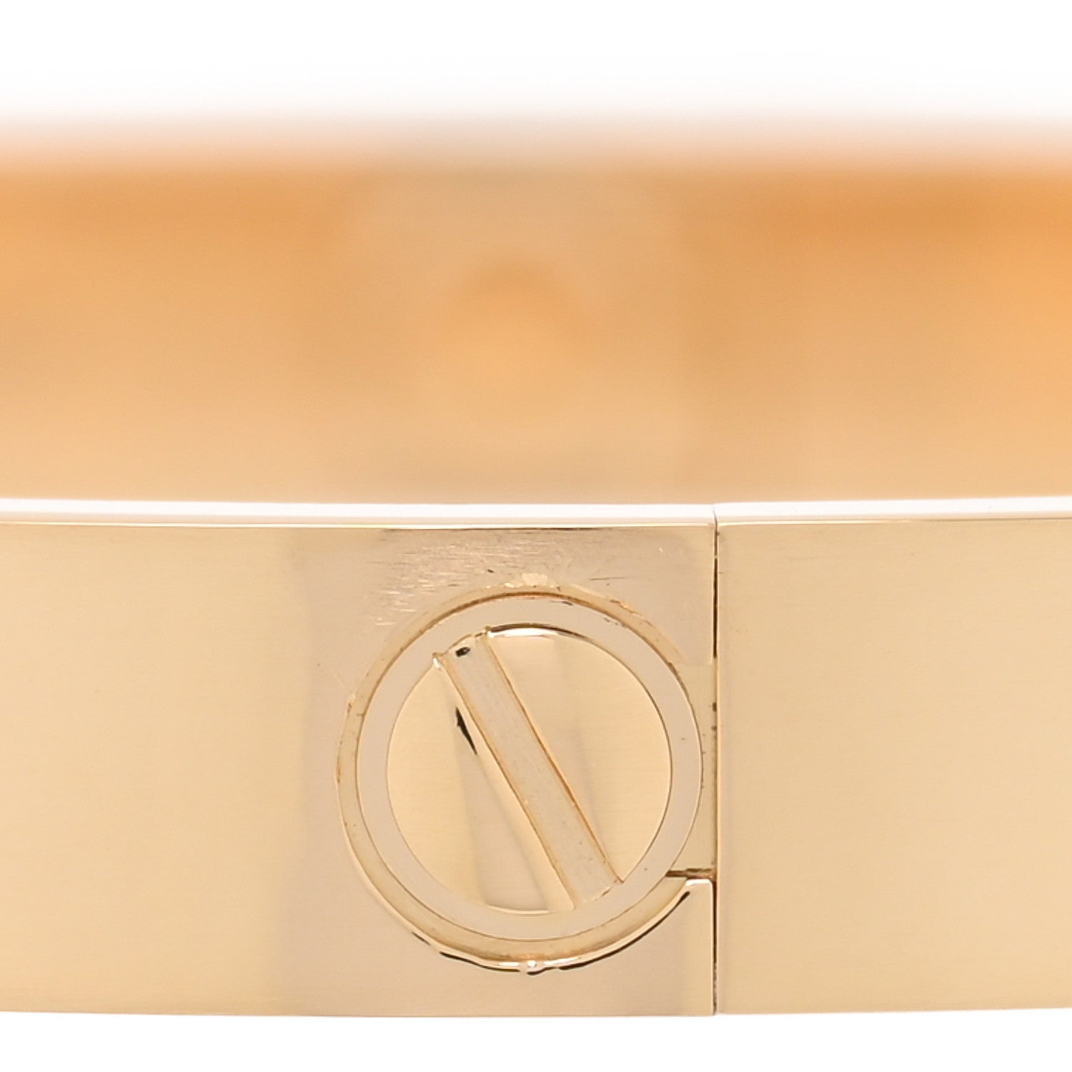 Cartier 18K Yellow Gold 4 Diamond LOVE Bracelet 18 4 of 8