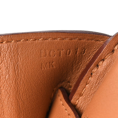 Hermes Swift Epsom Tressage Birkin 30 Gold Bleu de Nord Bleu Indigo 7 of 11