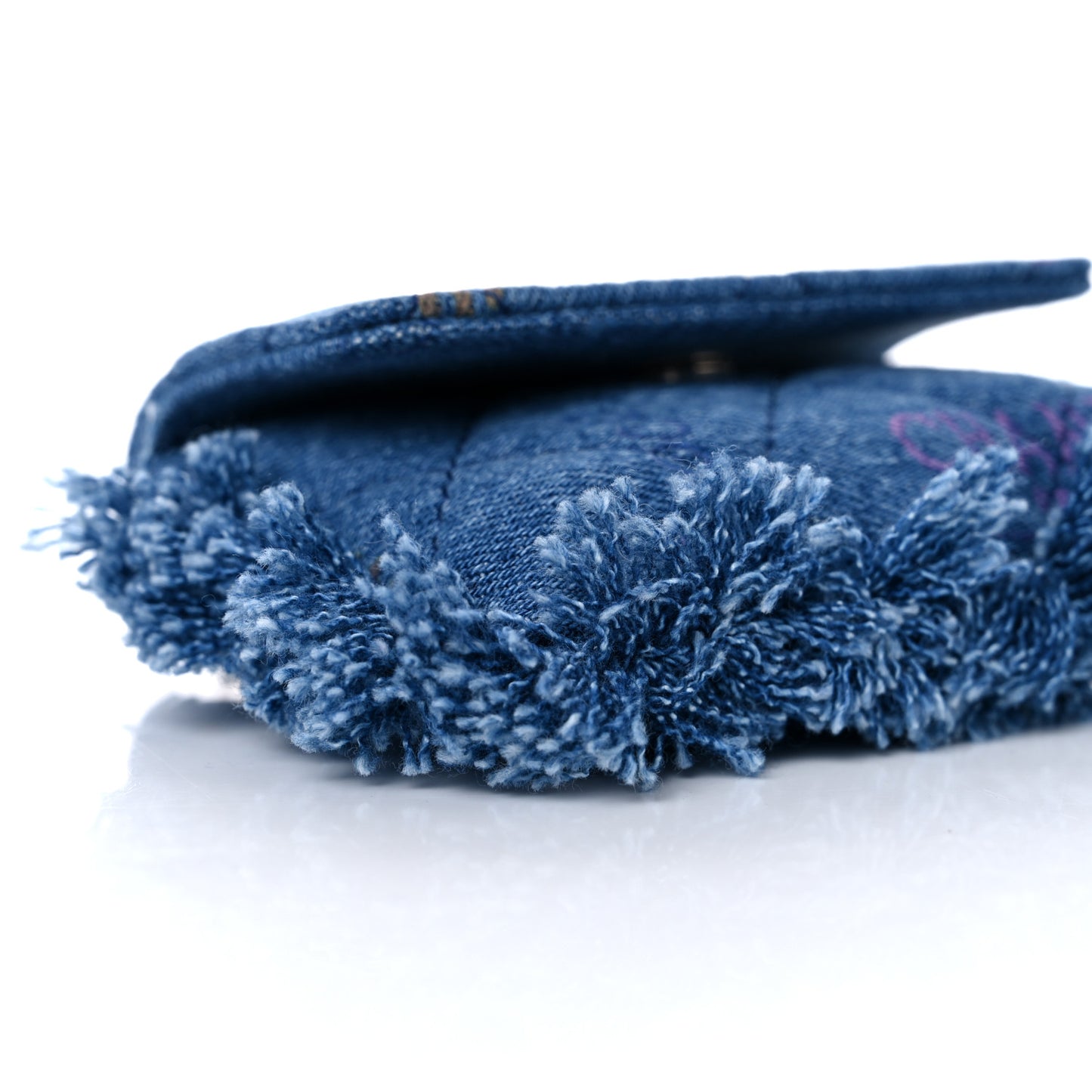 Denim Quilted Denim Mood Belt Bag Blue Multicolor