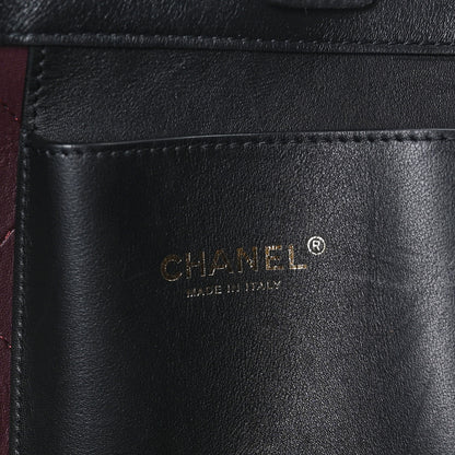 Chanel Calfskin Large Serial Shopper Tote Black 6 of 9