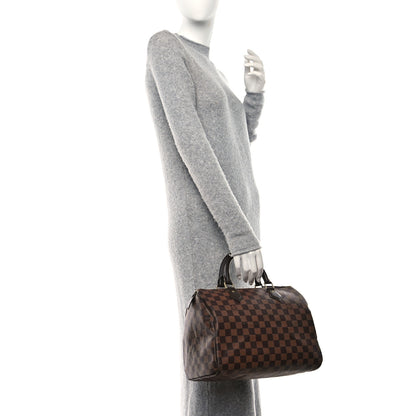 Louis Vuitton Damier Ebene Speedy 30 2 of 14