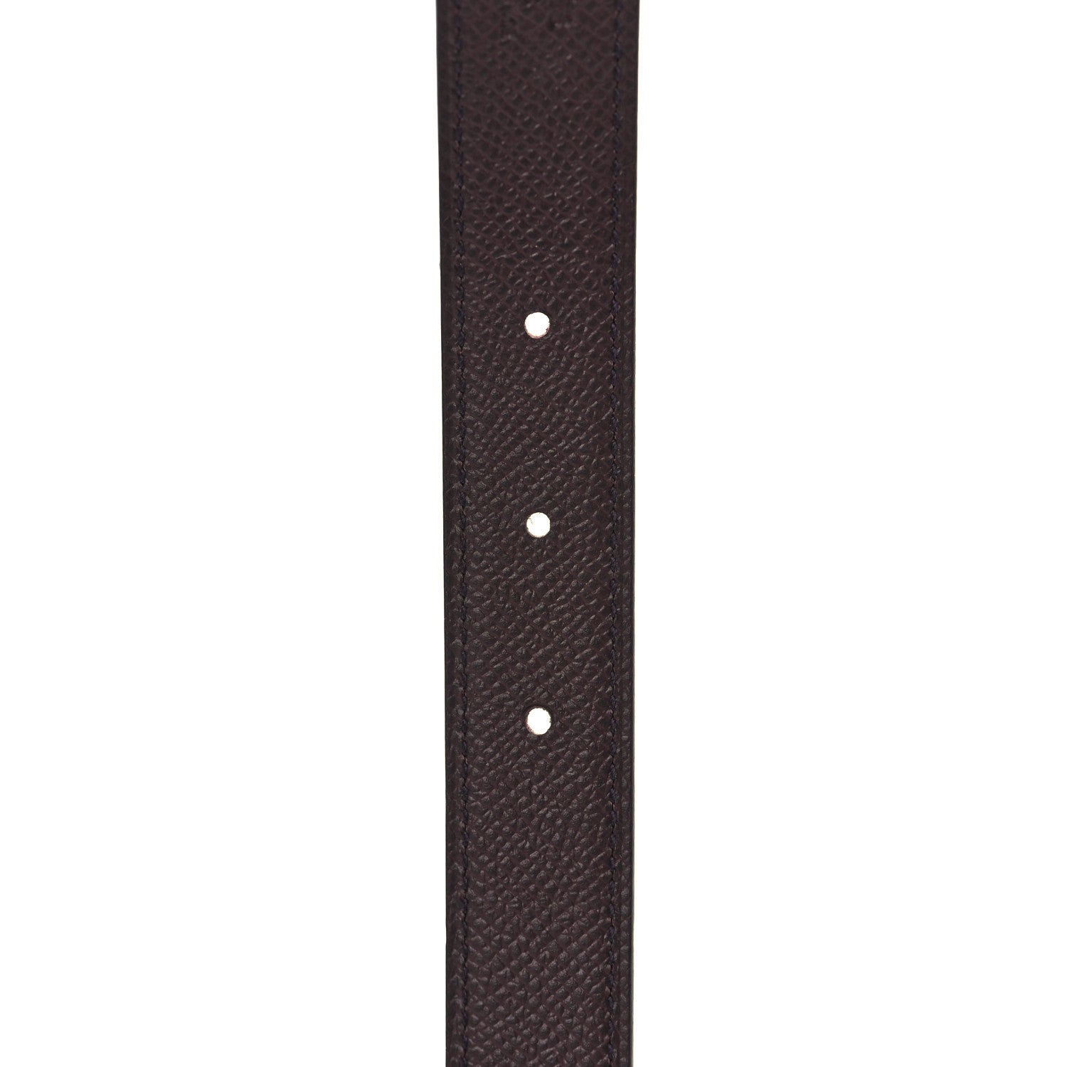 Hermes Swift Epsom 24mm H au Carre Twist Belt 75 Mauve Sylvestre Rouge Sellier 4 of 5