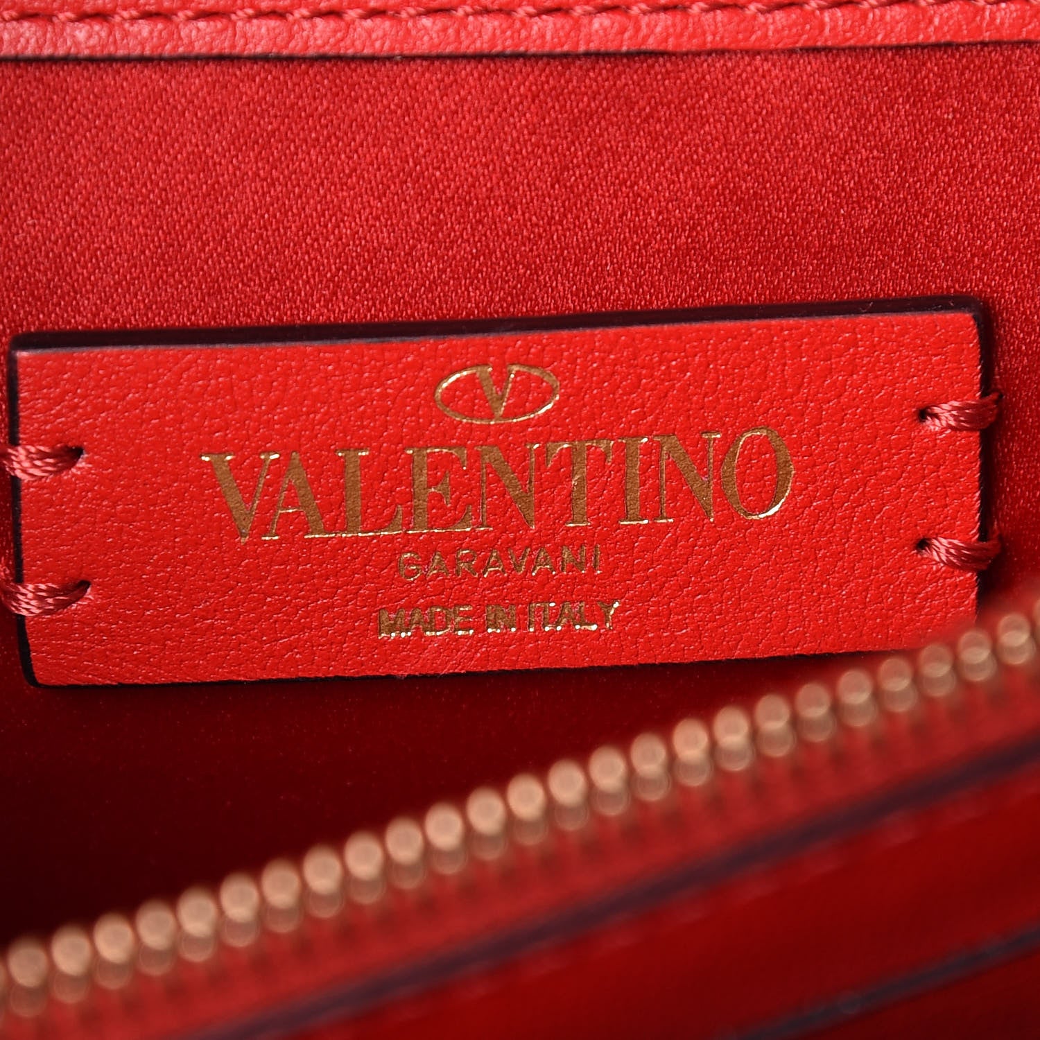 Valentino Garavani Smooth Calfskin Mini Vring Crossbody Bag Rouge Pur 6 of 8