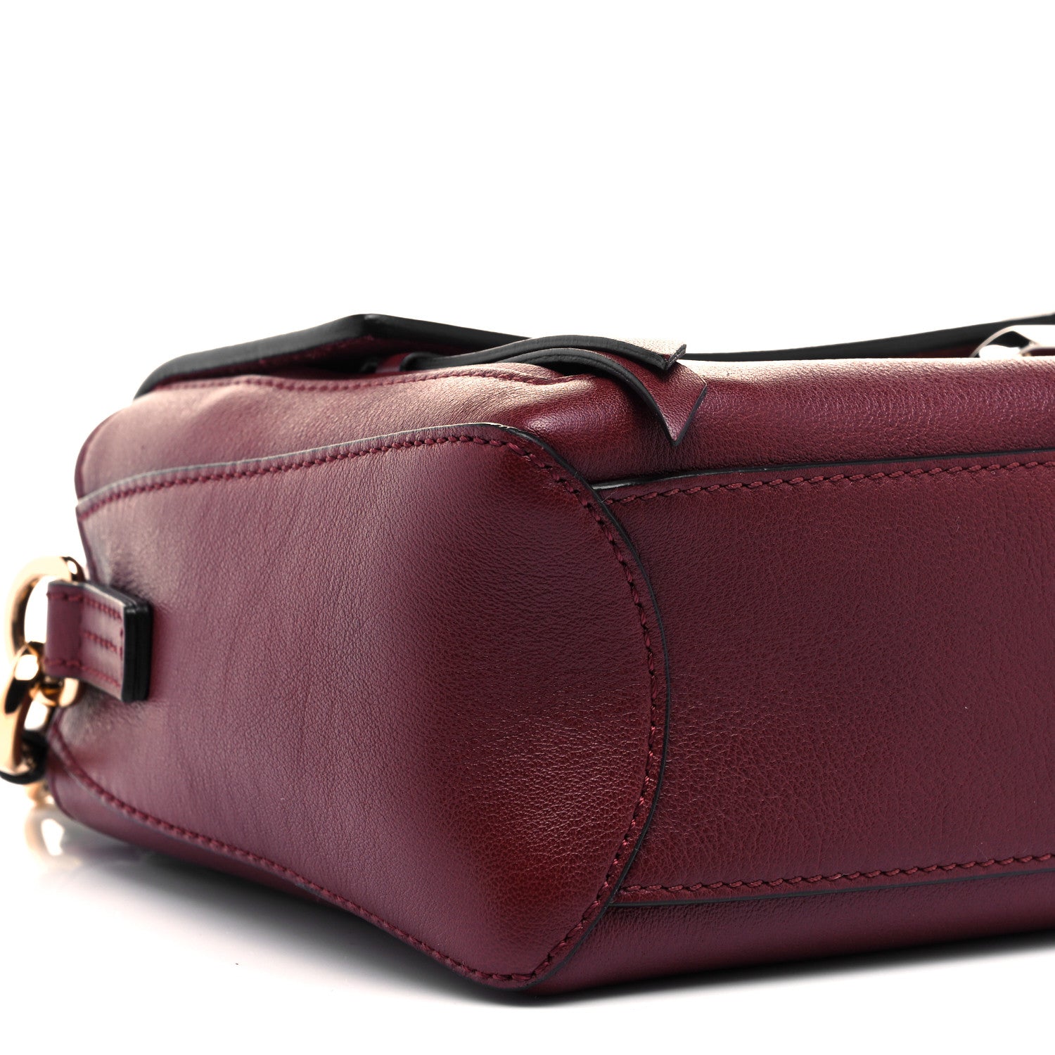 Chloe Calfskin Mini Faye Day Shoulder Bag Sienna Red 4 of 8