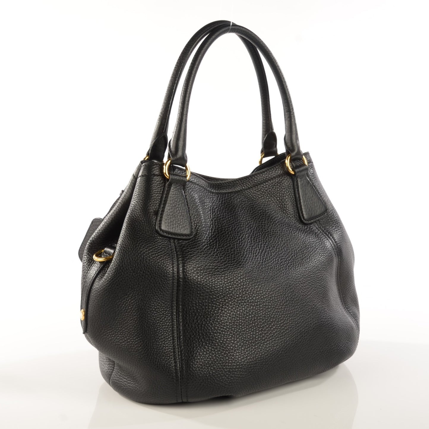 Vitello Daino Satchel Nero Black