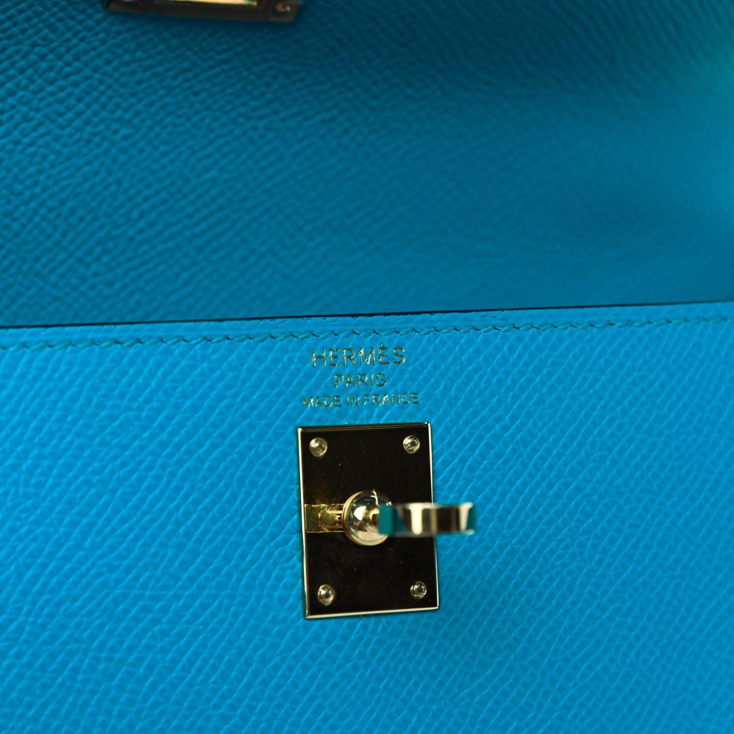 Epsom Kelly Sellier 25 Bleu Frida