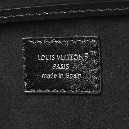 Louis Vuitton Lambskin Monogram Montsouris Vibe PM Black 6 of 9