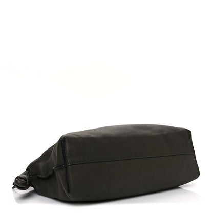 Loewe Calfskin Flamenco Knot Clutch Vintage Khaki 4 of 10