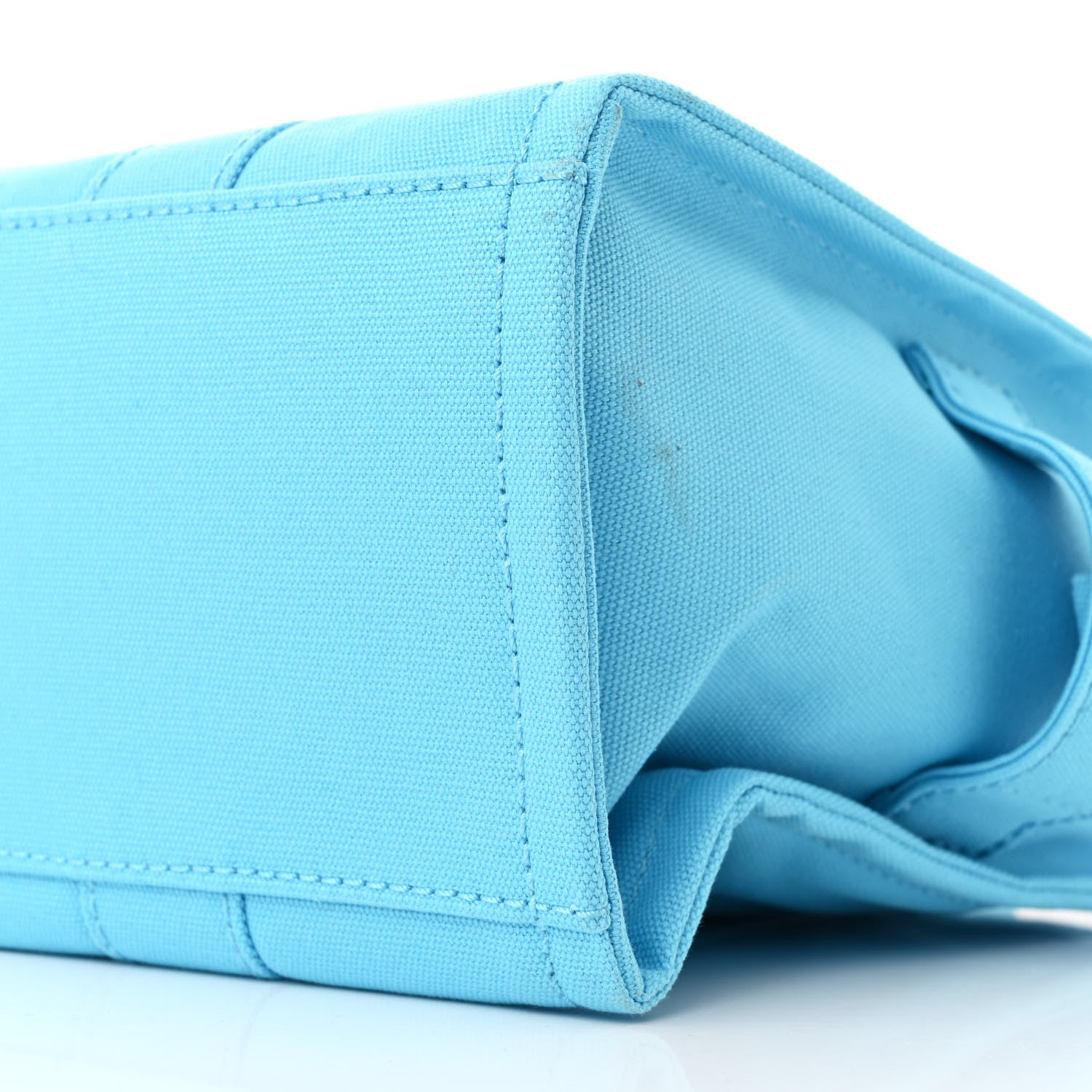 Marc Jacobs Cotton Canvas Medium The Traveler Tote Bag Aqua 11 of 13