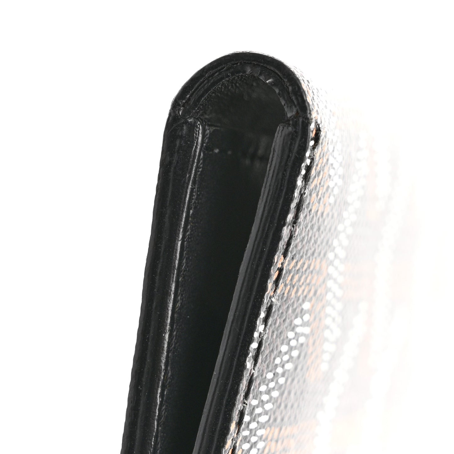 Goyardine Saint Pierre Card Holder Black