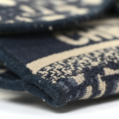 Christian Dior Oblique Slim Saddle Pouch Blue 8 of 12