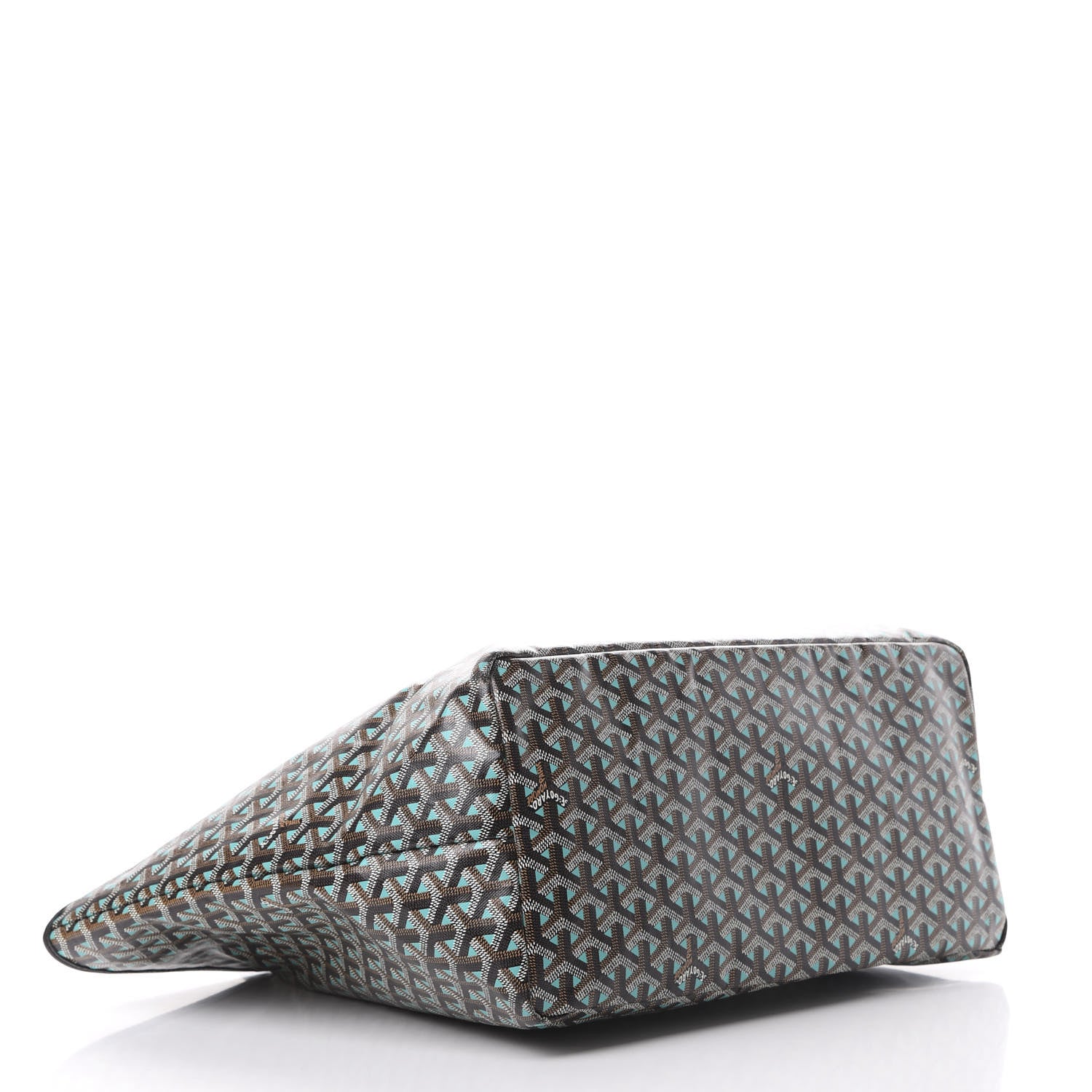 Goyard Goyardine Saint Louis Claire Voie GM Black Blue 4 of 12