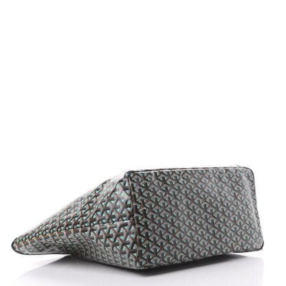 Goyard Goyardine Saint Louis Claire Voie GM Black Blue 4 of 12