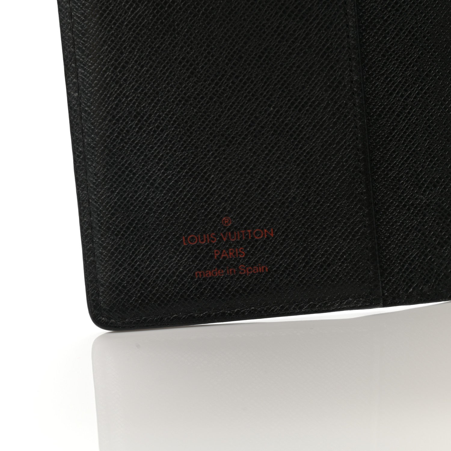 Louis Vuitton Epi Small Ring Agenda Cover Black 6 of 7