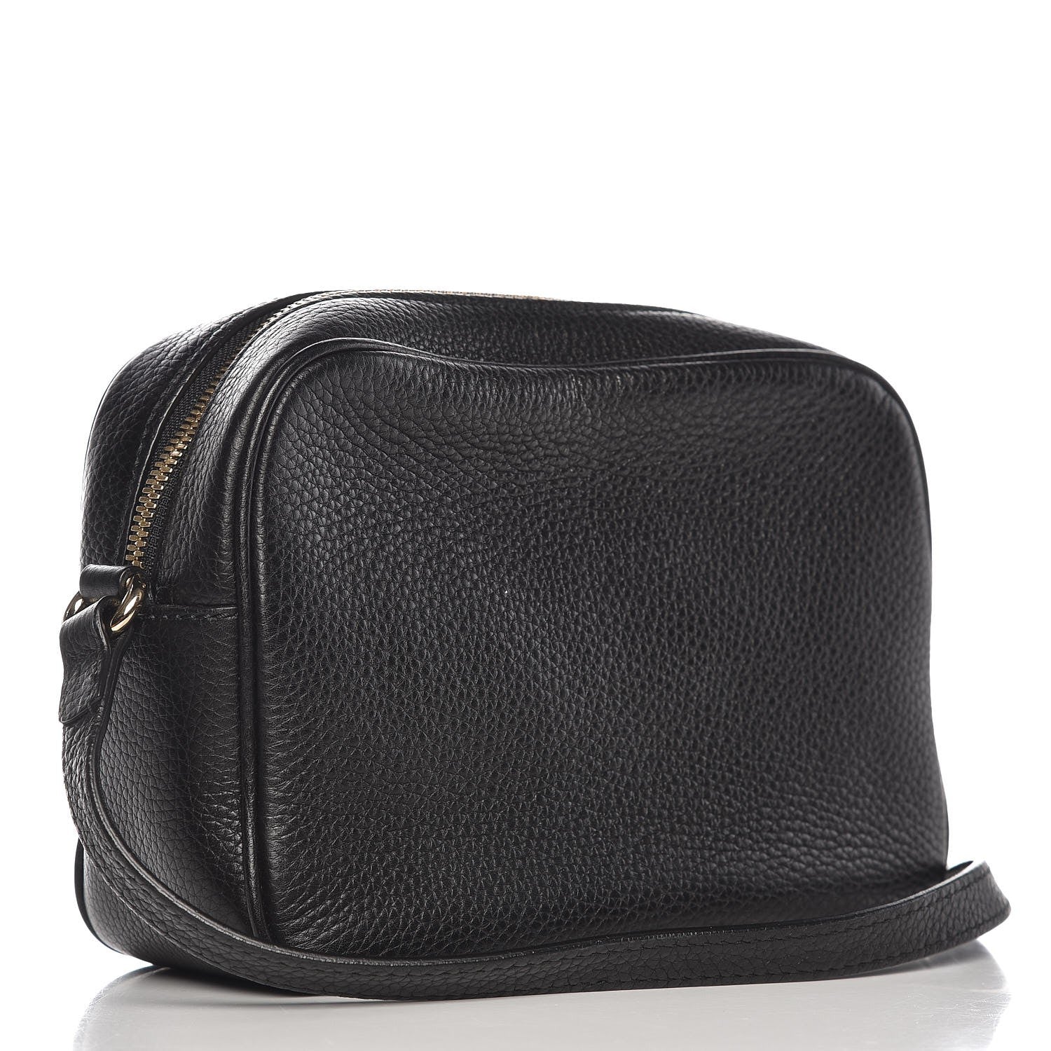 Gucci Pebbled Calfskin Small Soho Disco Bag Black 3 of 7