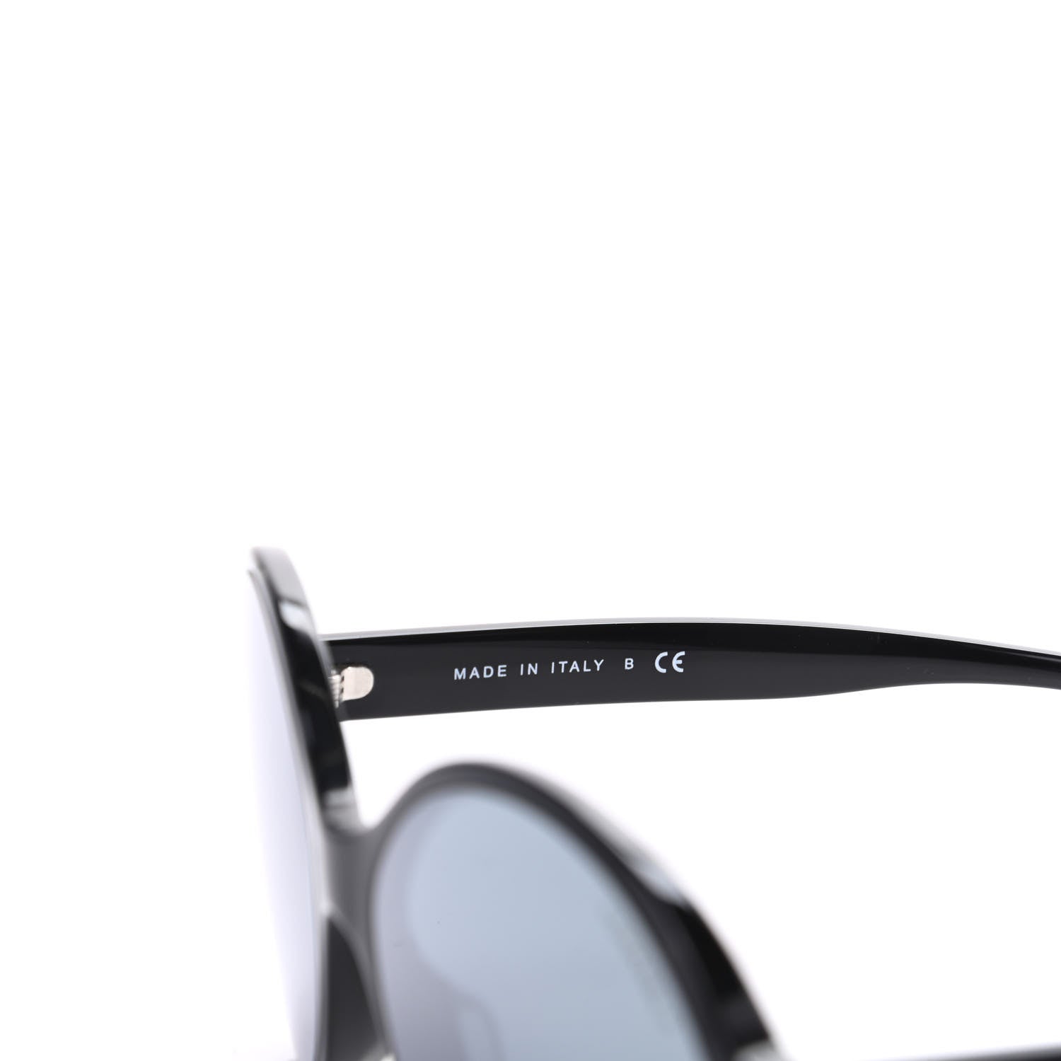 Chanel Acetate Mirrored Round Sunglasses 5837 Black 6 of 8