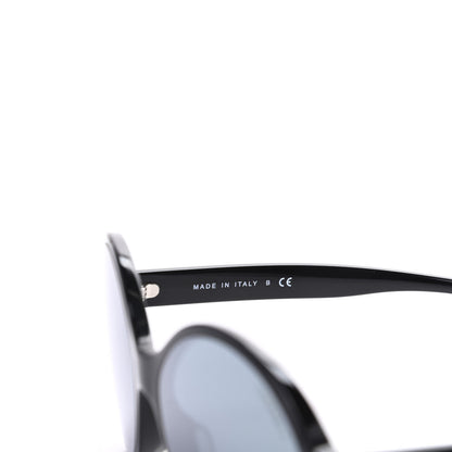 Chanel Acetate Mirrored Round Sunglasses 5837 Black 6 of 8