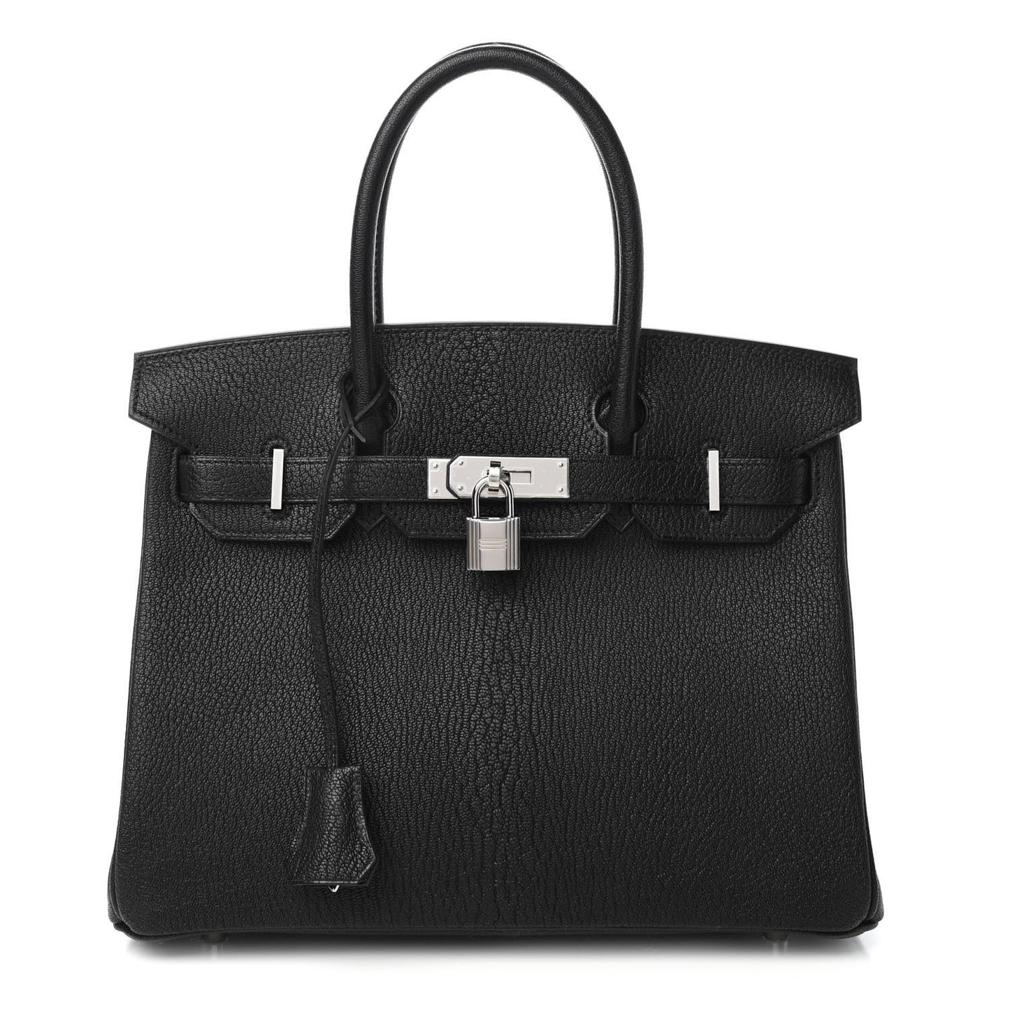 Chevre de Coromandel Birkin 30 Black