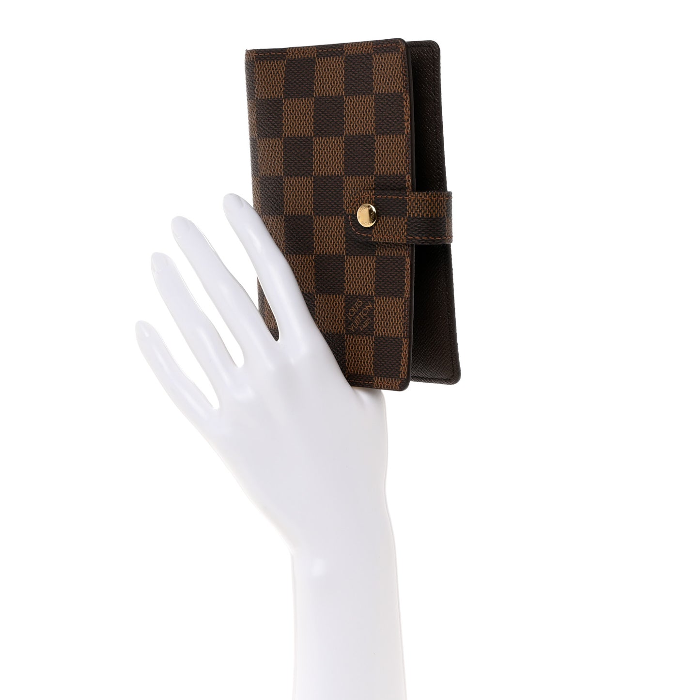 Damier Ebene Small Ring Agenda Cover