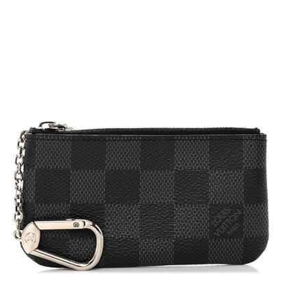 Louis Vuitton LOUIS VUITTON Damier Graphite Key Pouch 1 of 6