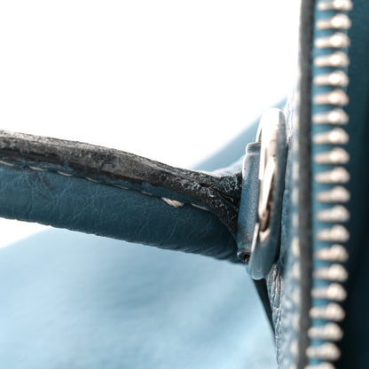 Hermes Taurillon Clemence Bolide 35 Bleu Agate 13 of 16