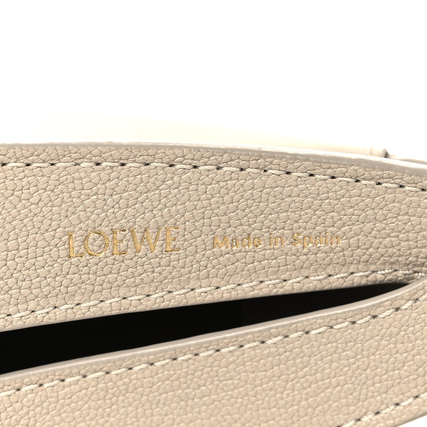 Satin Calfskin Jacquard Small Luna Bag Oat