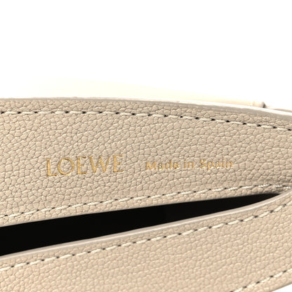 Loewe Satin Calfskin Jacquard Small Luna Bag Oat 6 of 9