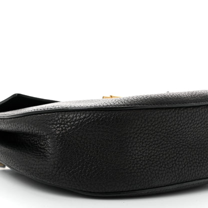 Chloe Grained Lambskin Drew Shoulder Bag Black 9 of 10