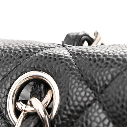 Chanel Caviar Quilted Maxi Single Flap Black 12 of 15