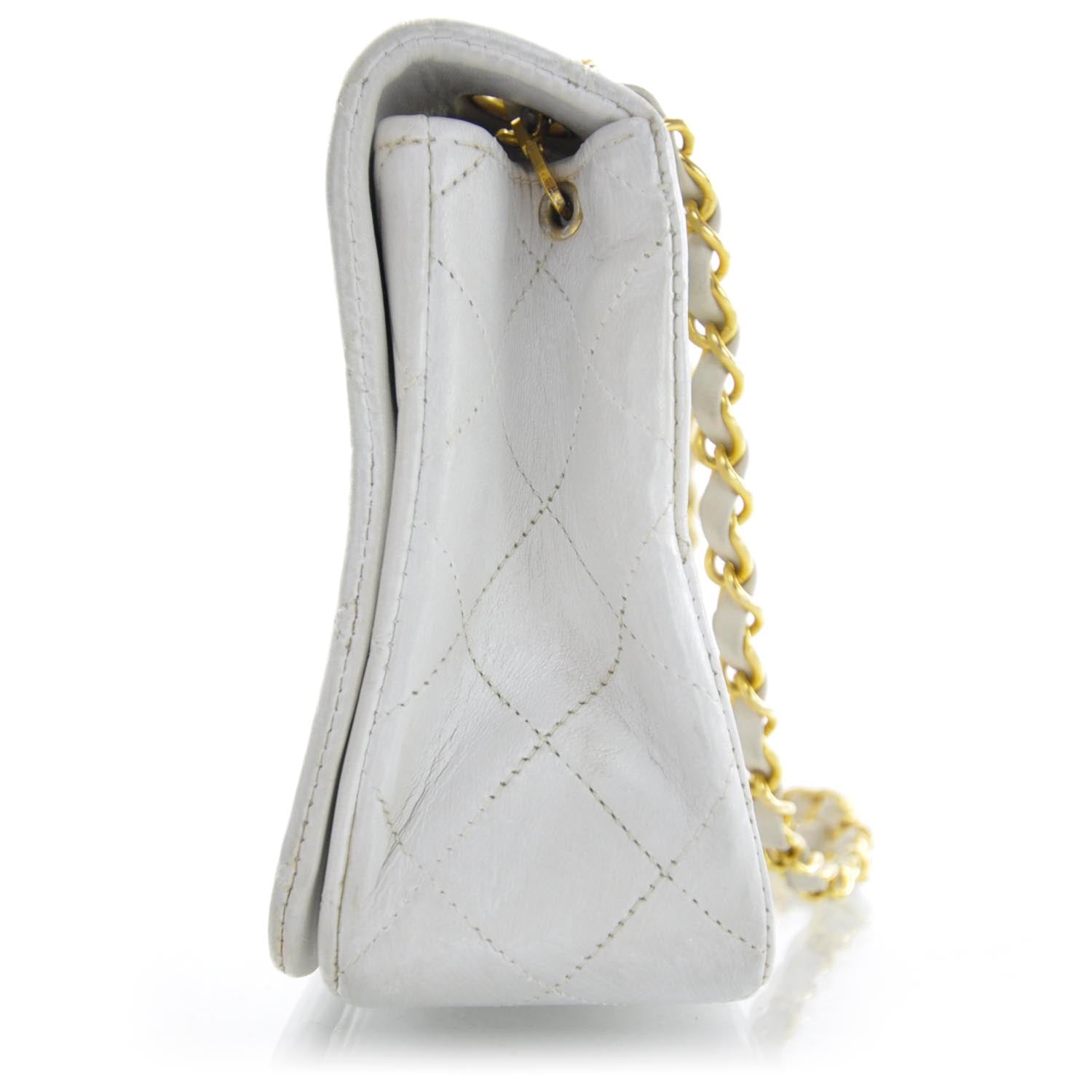 Chanel Lambskin Small Flap White 4 of 11