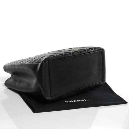 Chanel Caviar Grand Shopping Tote GST Black 4 of 7