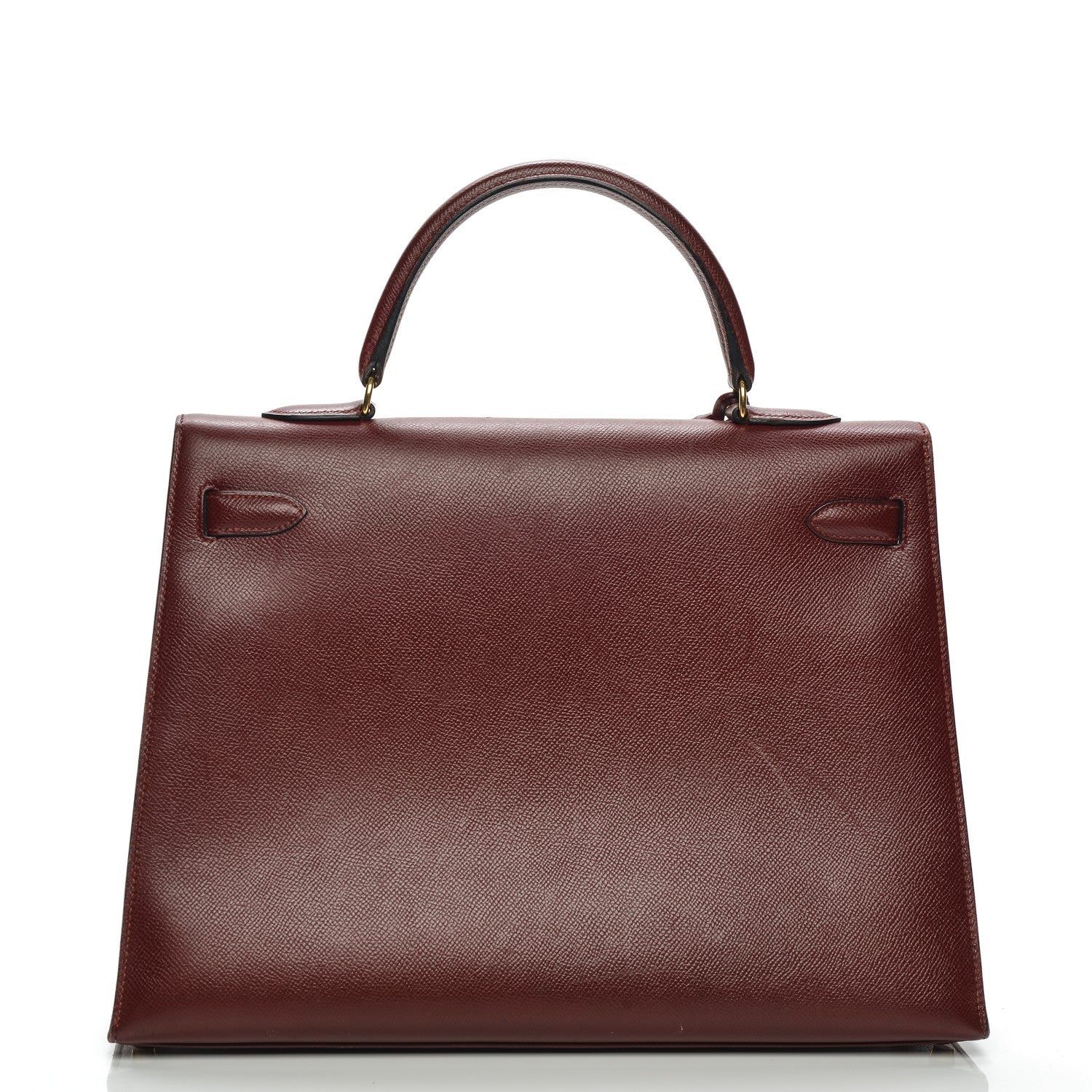 Hermes Courchevel Kelly Sellier 35 Rouge H 9 of 27