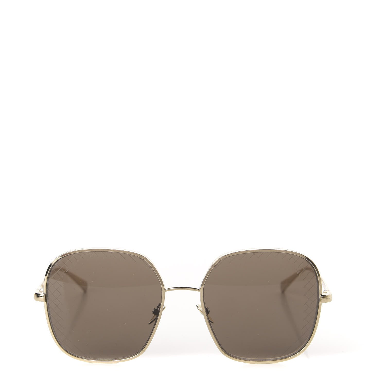 Chanel Square Sunglasses 4252 Gold 2 of 8