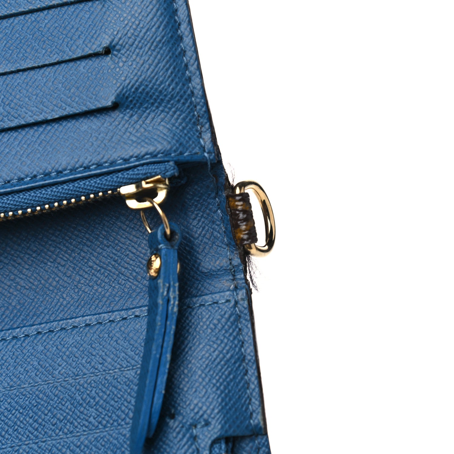 Louis Vuitton Monogram Insolite Wallet Blue 6 of 10