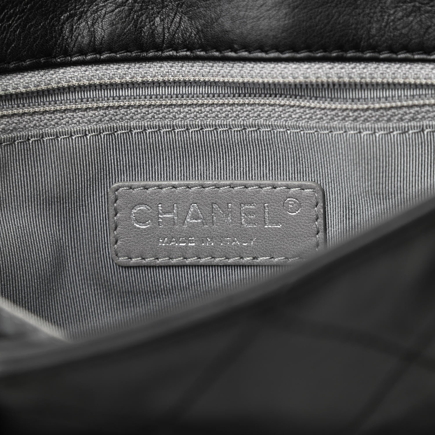 Chanel Calfskin Coco Pleats Messenger Flap Black 6 of 10