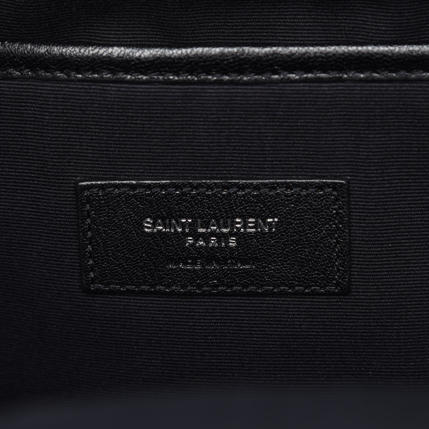Saint Laurent Lambskin Mini City Backpack Black 5 of 11