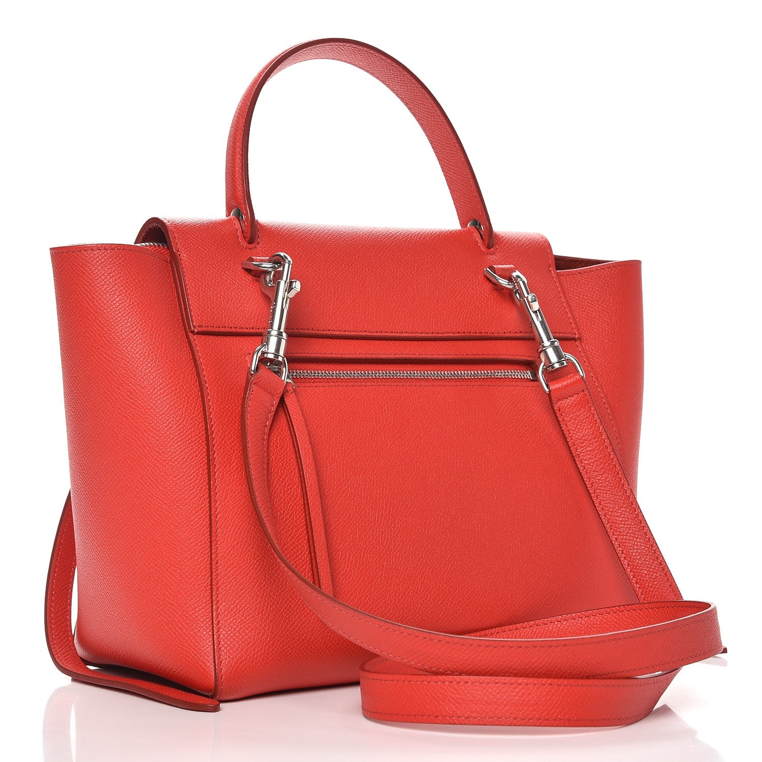 Celine Baby Grained Calfskin Micro Belt Bag Bright Red 4 of 11