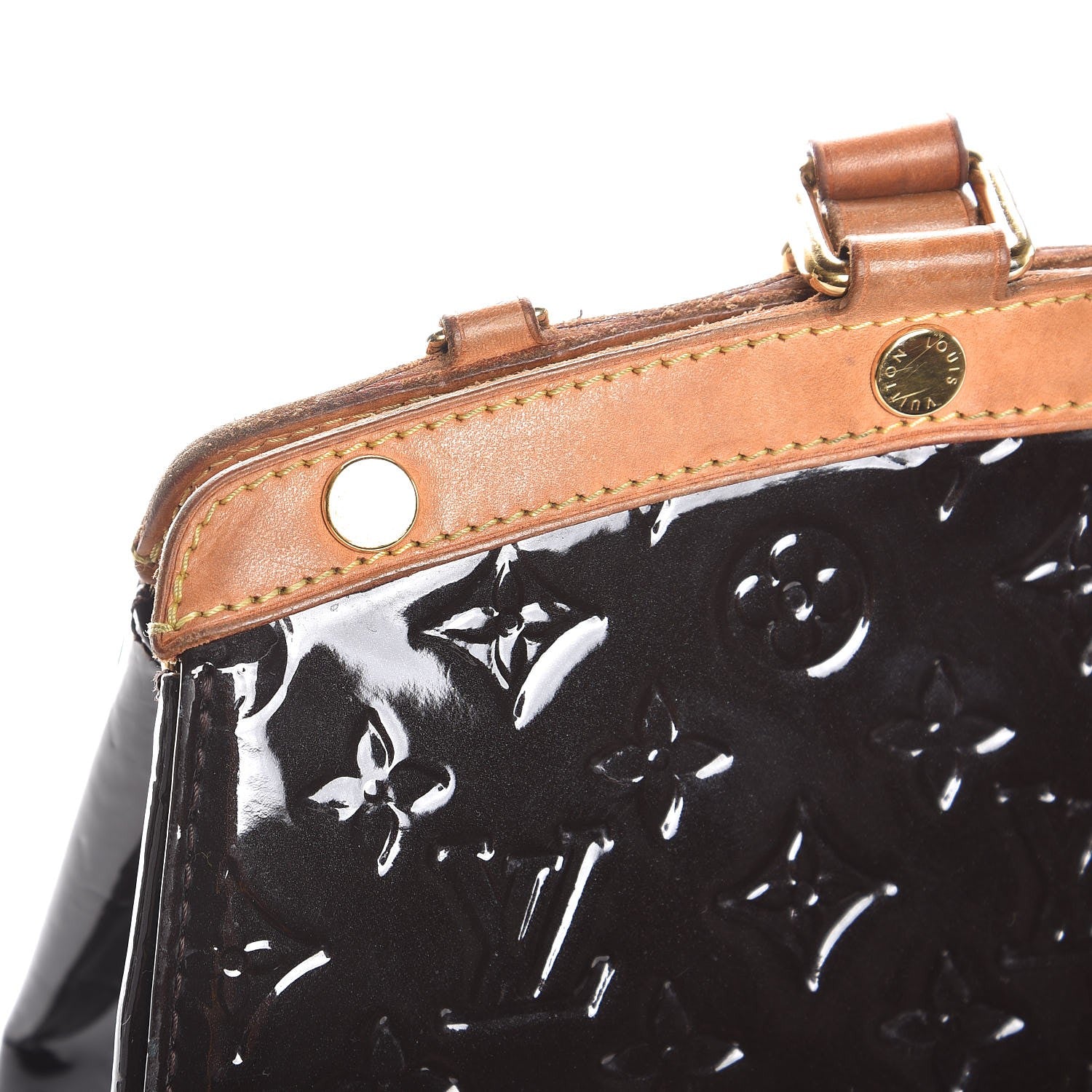 Louis Vuitton Vernis Brea GM Terre D'Ombre 7 of 32