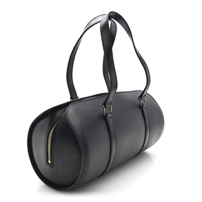 Louis Vuitton Epi Soufflot Black 4 of 10