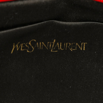 Saint Laurent Textured Patent Small Belle De Jour Clutch Red 6 of 9