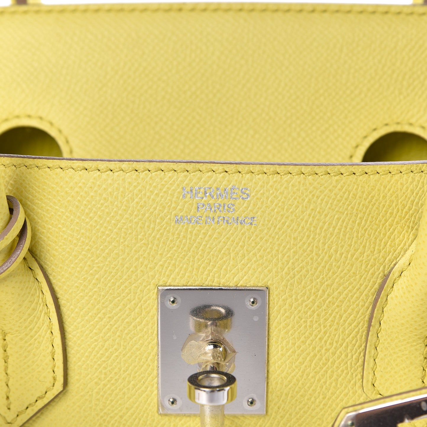 Epsom Birkin 35 Lime