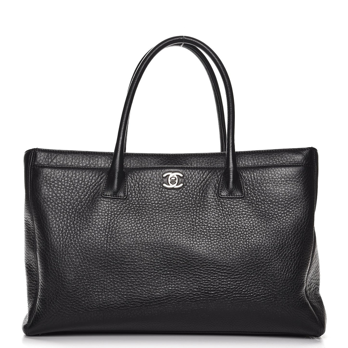 Deerskin Cerf Executive Shopper Tote Black
