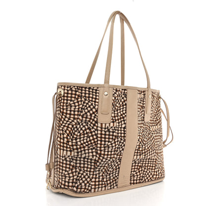 MCM Visetos Medium Liz Reversible Shopper Tote Beige 5 of 16